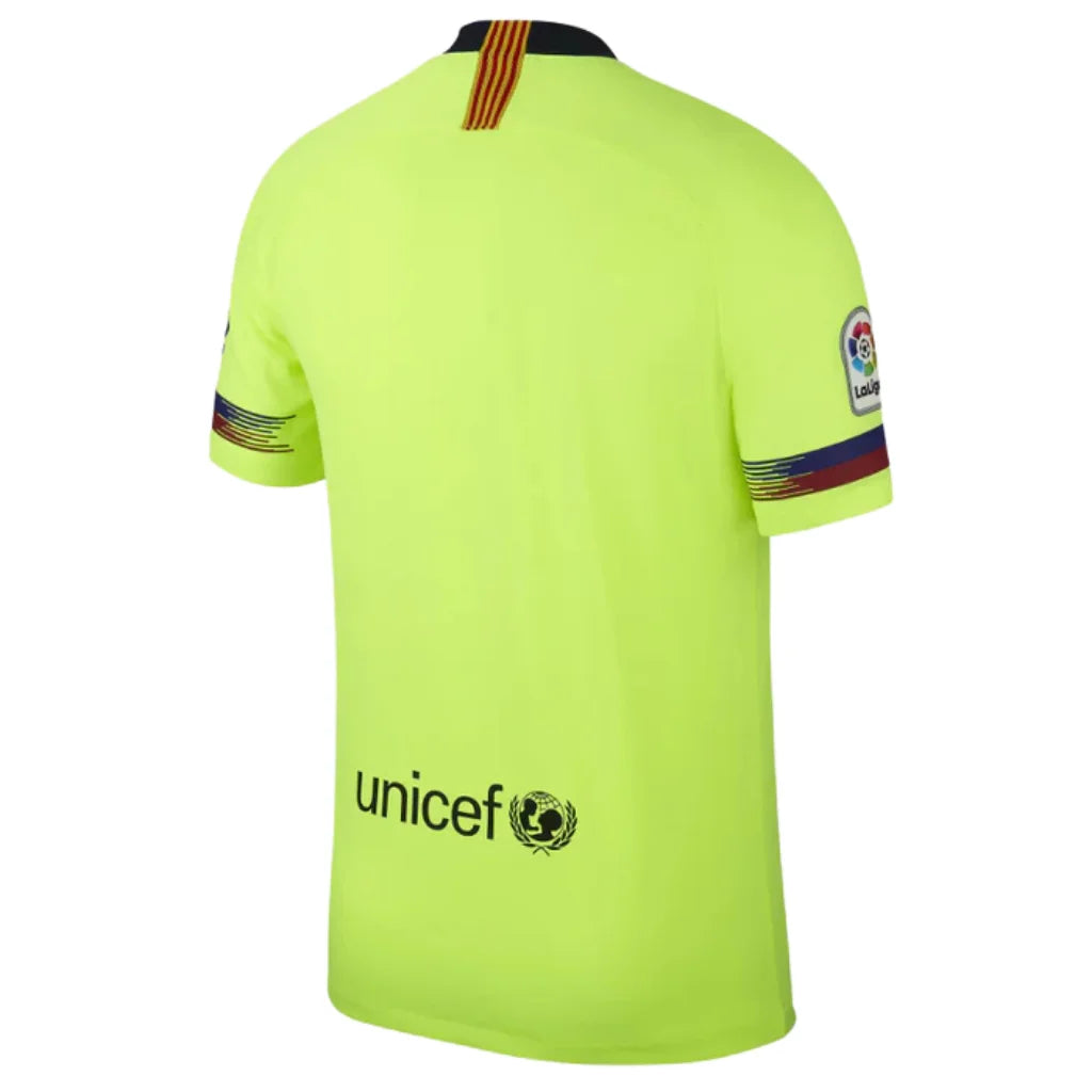 Jersey Barcelona II Nike - Verde Limão