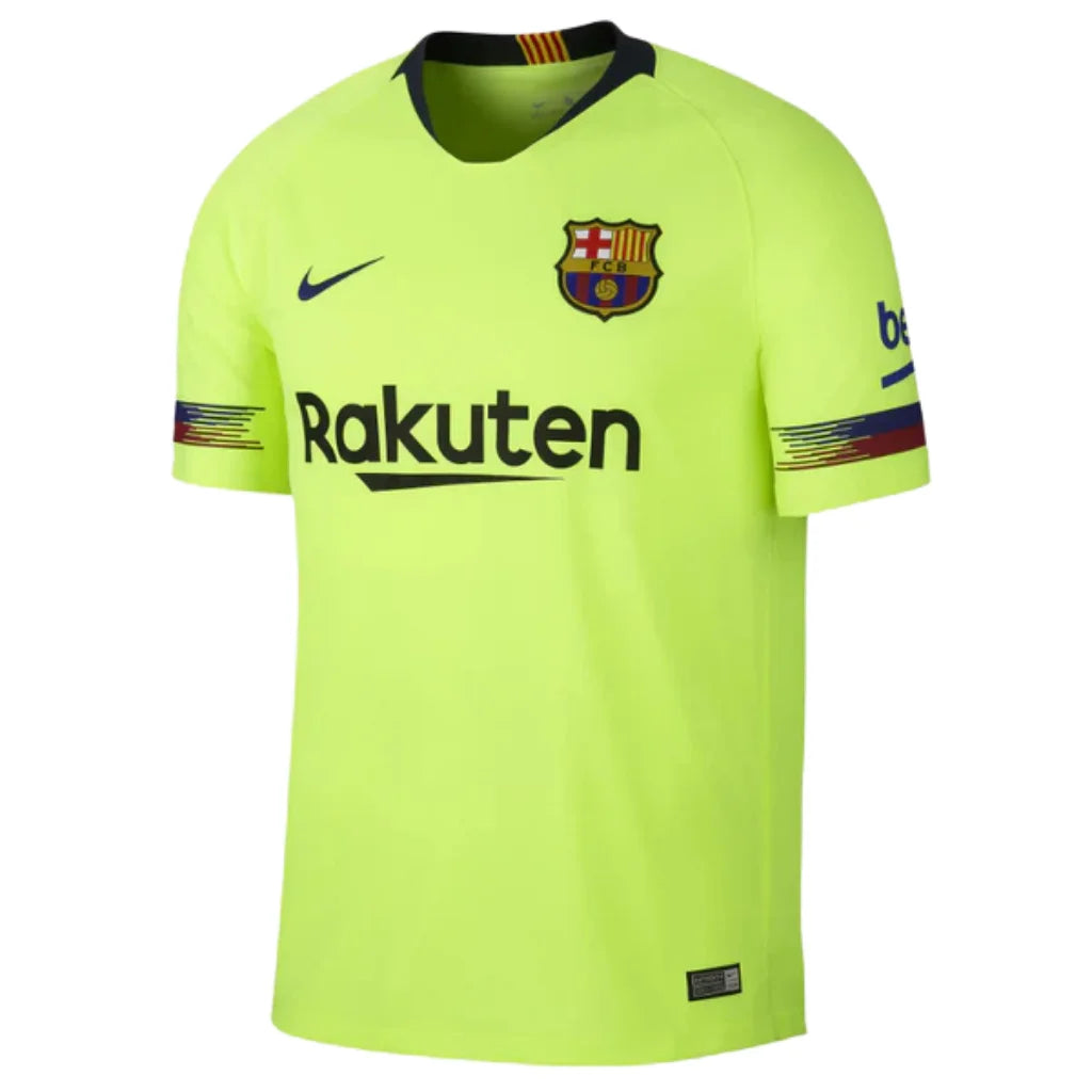 Jersey Barcelona II Nike - Verde Limão
