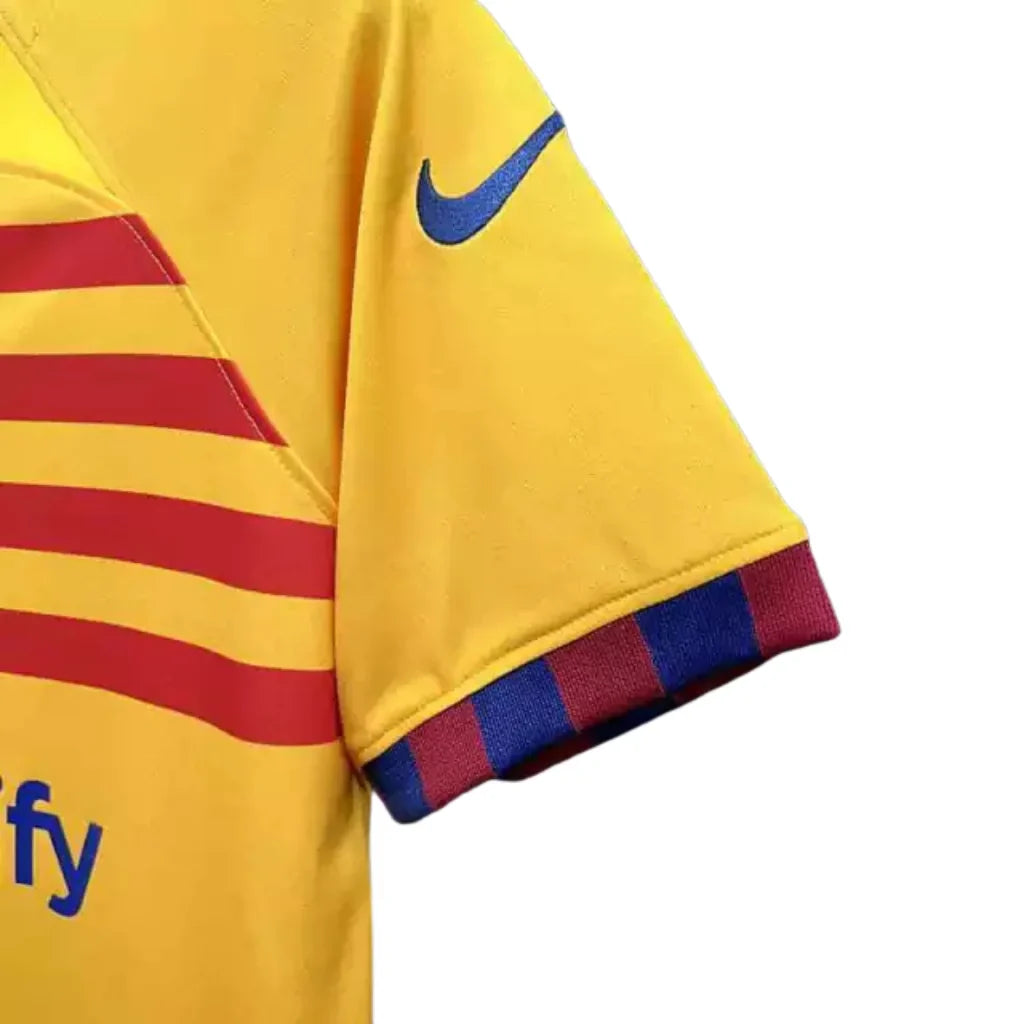 Jersey Barcelona Four Nike Amarela - 23/24
