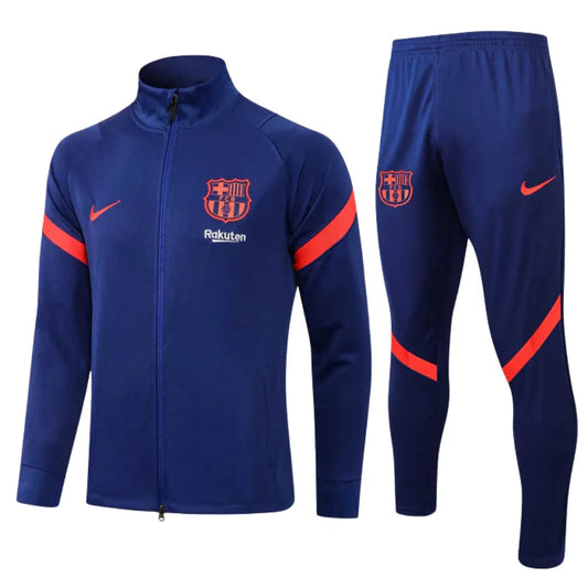 Set Barcelona Azul Royal Nike Com Fecho - 21/22