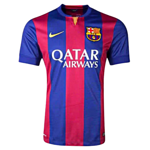 Jersey Barcelona Retro Azul e Grená - 14/15