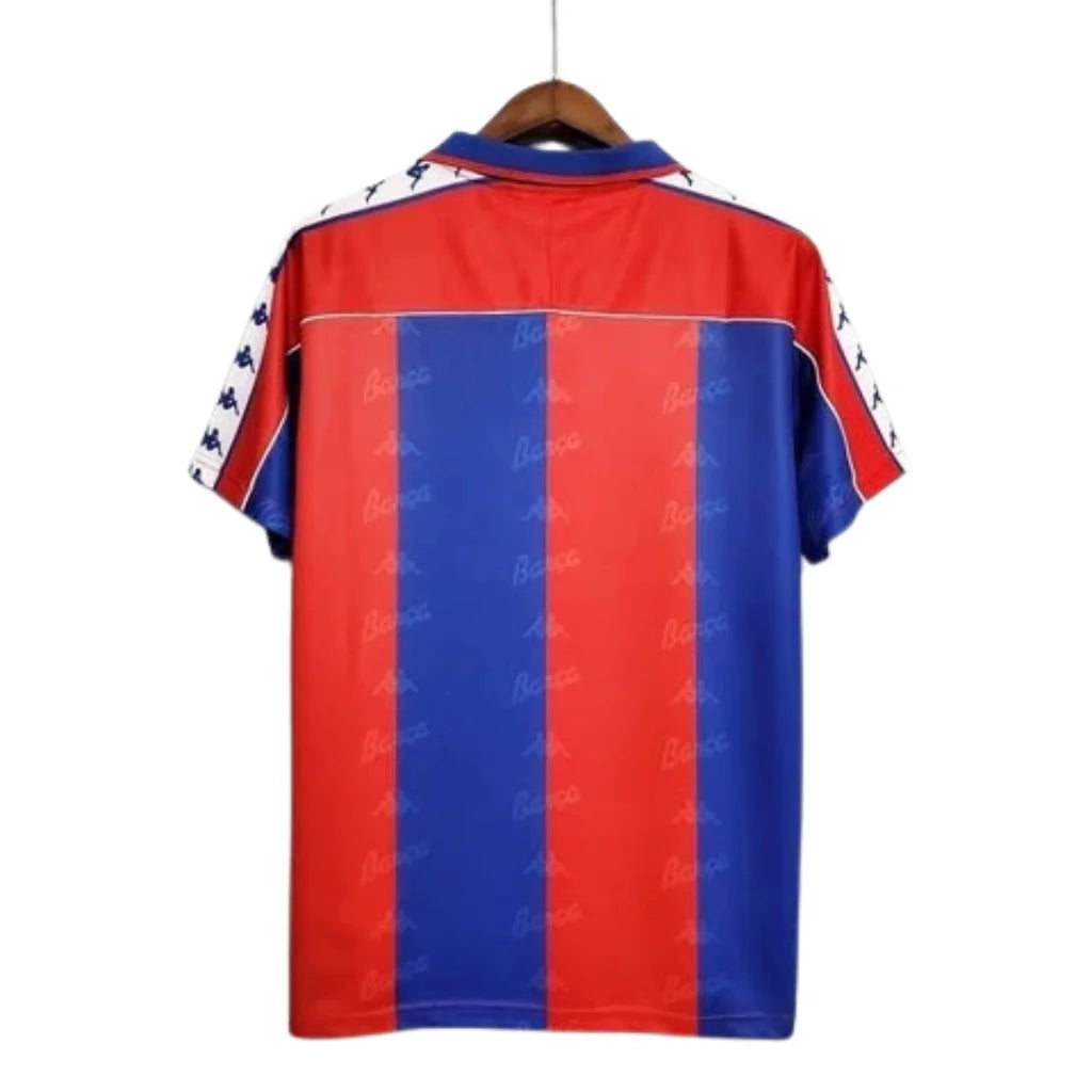 Jersey Barcelona Retro Azul e Vermelha Kappa - 92/95