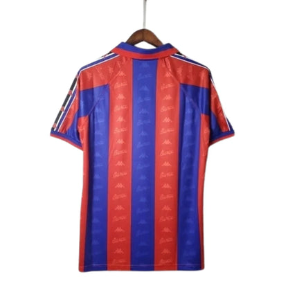Jersey Barcelona Retro Azul e Grená Kappa - 96/97
