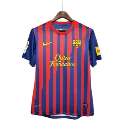Jersey Barcelona Retro Azul e Grená Nike - 2011/2012