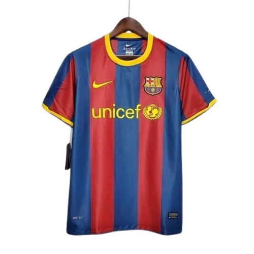 Jersey Barcelona Retro Azul e Grená Nike - 2010/2011