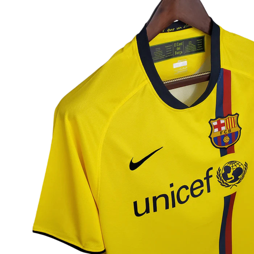 Jersey Barcelona Retro Amarela Nike - 2008/2009