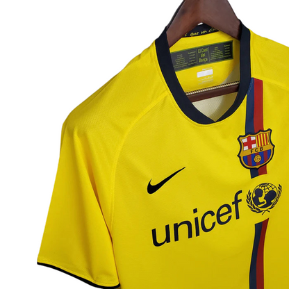 Jersey Barcelona Retro Amarela Nike - 2008/2009