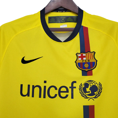 Jersey Barcelona Retro Amarela Nike - 2008/2009