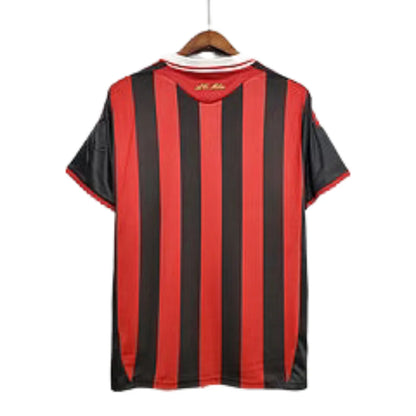 Jersey Milan Retro Adidas Vermelha e Preta - 09/10