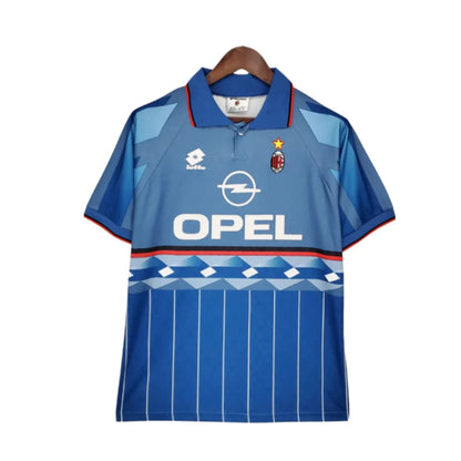 Jersey Milan Retro Azul Lotto - 1995/1996