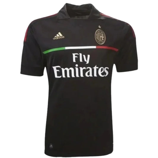 Jersey Milan Retro III Preta Adidas - 11/12