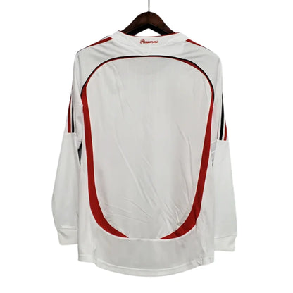 Jersey Long Sleeve Milan Champions League Adidas Branco - 06/07
