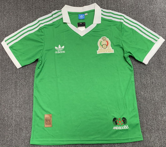 Man's Retro Jersey Mexico National Team Home - 1986