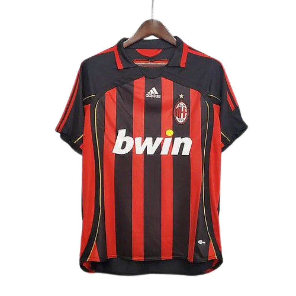 Jersey Milan Retro Vermelha e Preta - 2006/2007