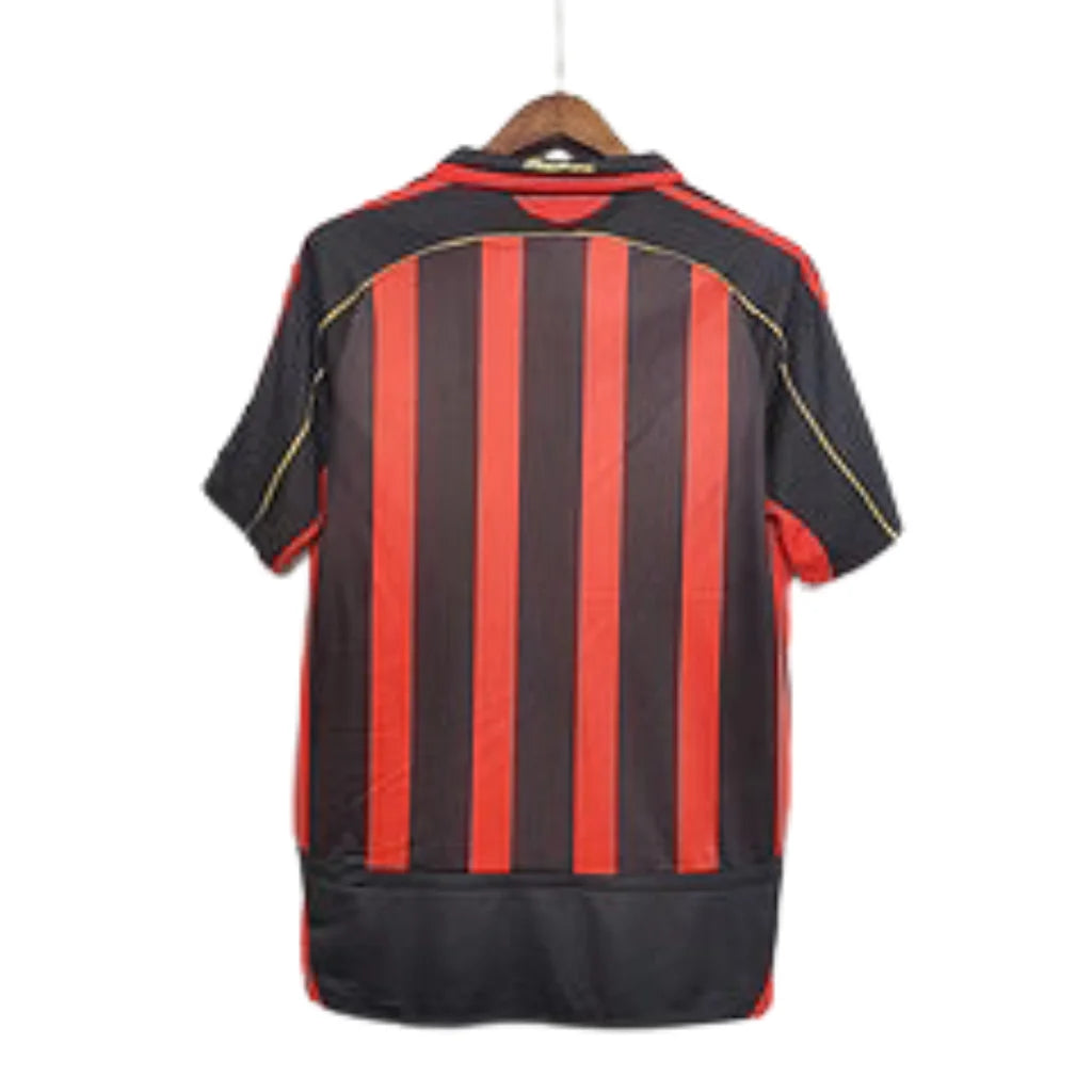 Jersey Milan Retro Vermelha e Preta - 2006/2007