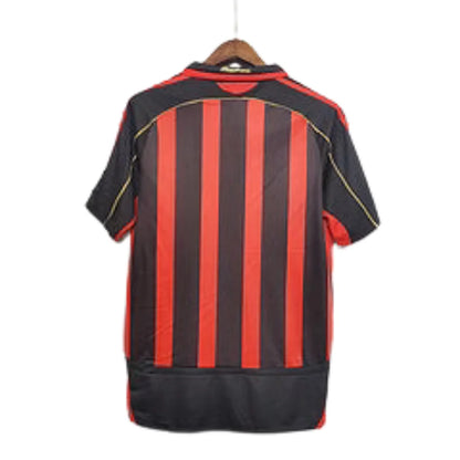 Jersey Milan Retro Vermelha e Preta - 2006/2007