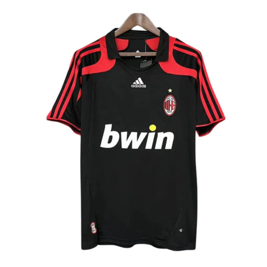 Jersey Milan Retro Preta Adidas - 2007/2008