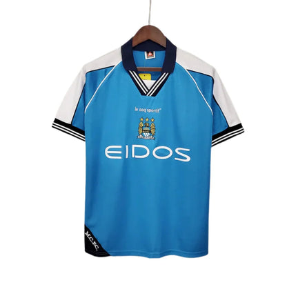 Jersey Manchester City Retro Azul - 1999/2001