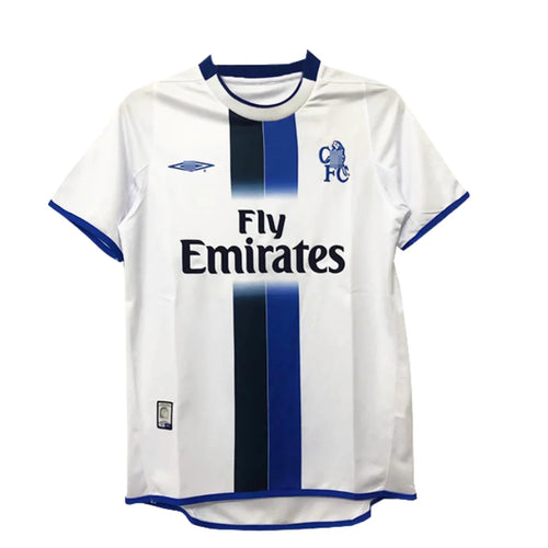 Jersey Chelsea Retro Azul e Branca - 2003/2005