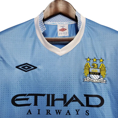 Jersey Manchester City Retro Azul - 2011/2012