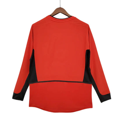 Jersey Long Sleeve Manchester United Vermelho - 02/04