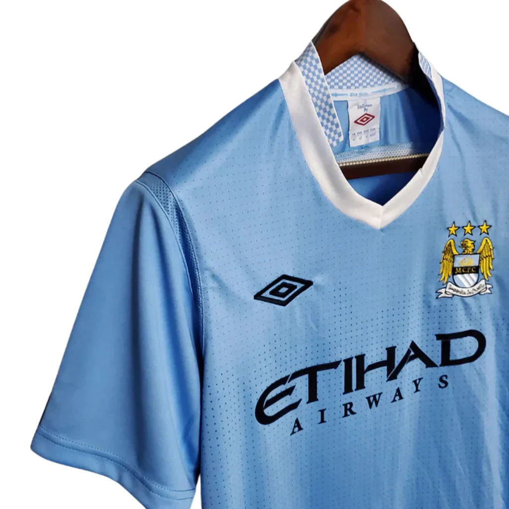 Jersey Manchester City Retro Azul - 2011/2012