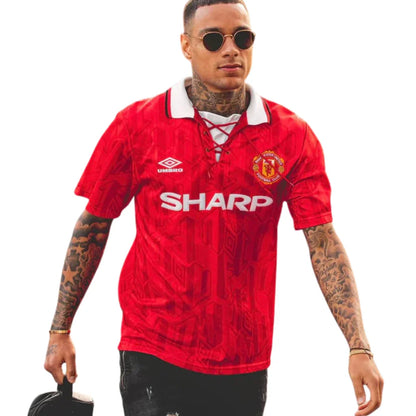 Jersey Manchester United I Retro Vermelho - 1992/94