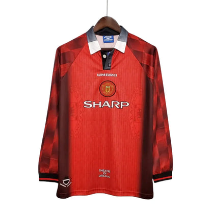 Jersey Long Sleeve Manchester United Vermelho - 1996