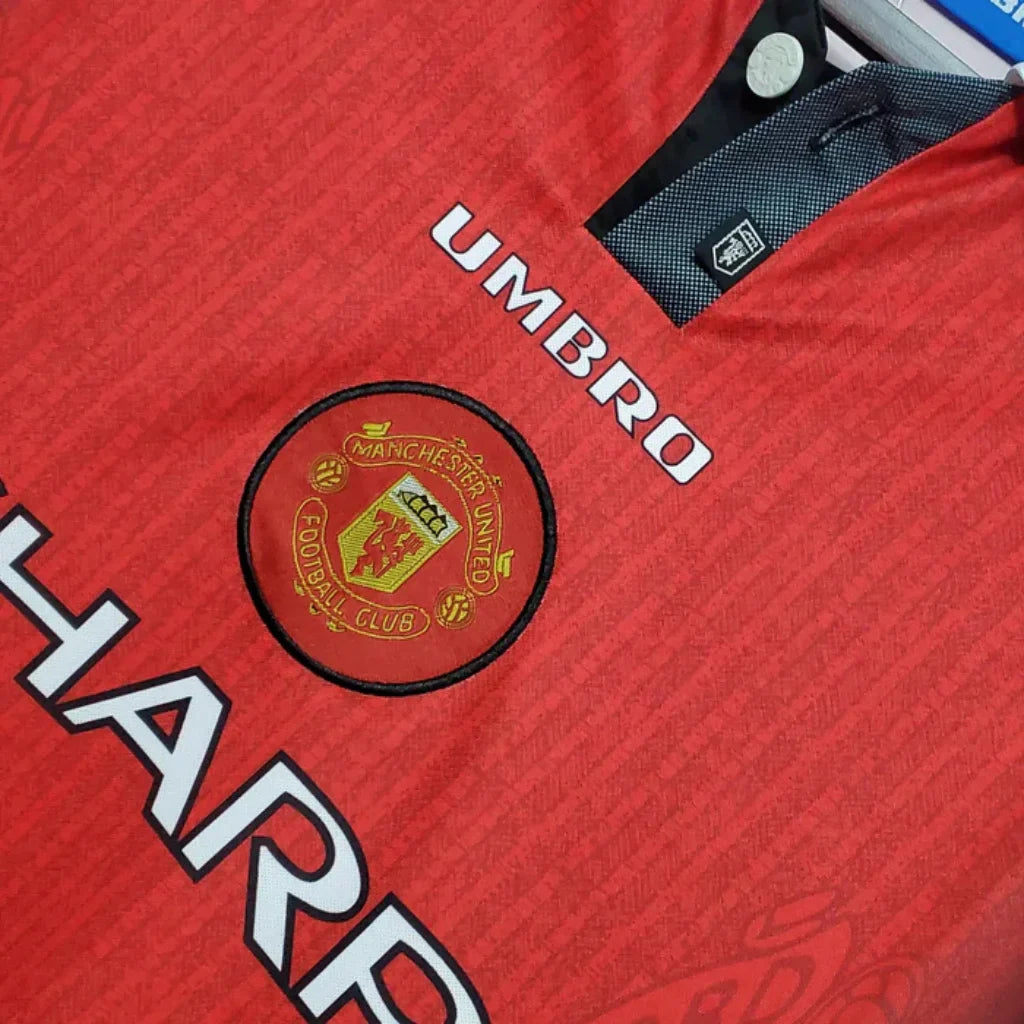 Jersey Long Sleeve Manchester United Vermelho - 1996