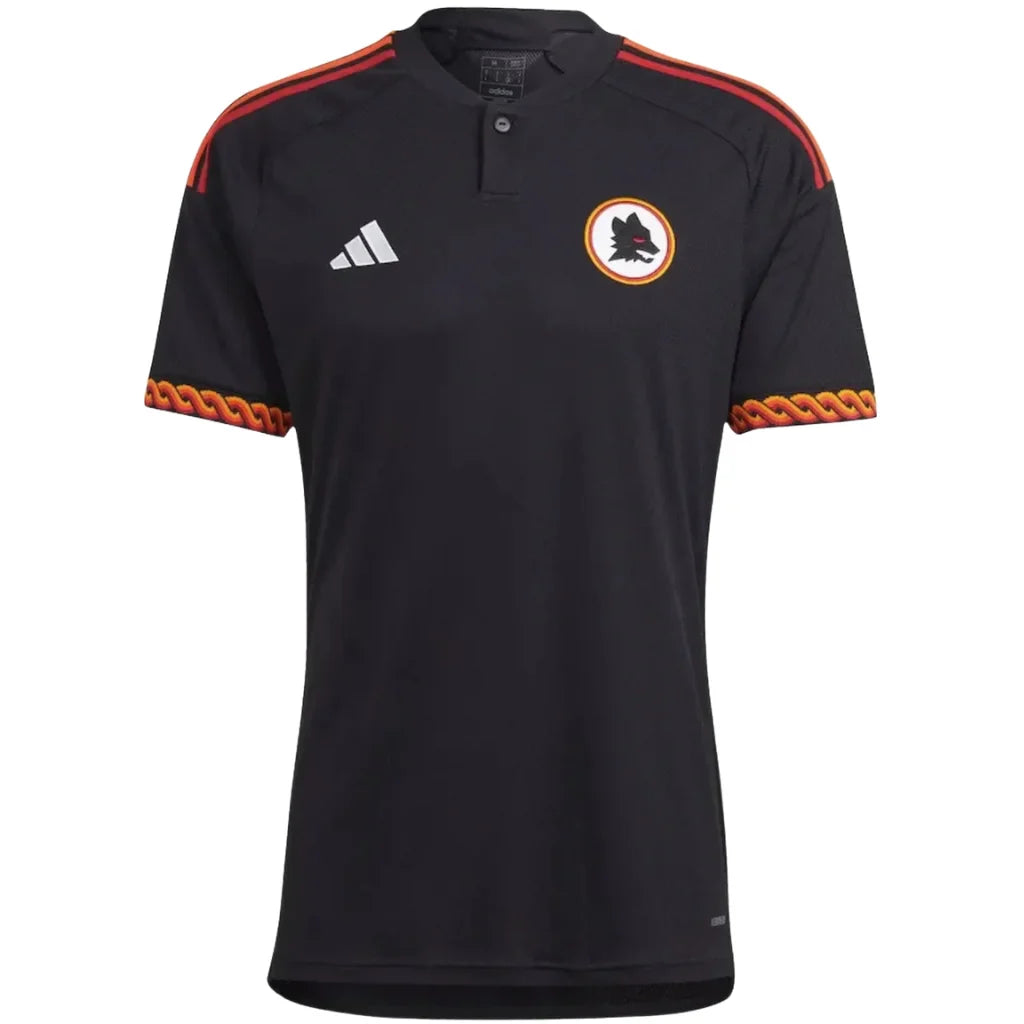 Jersey Roma I Preto - 23/24