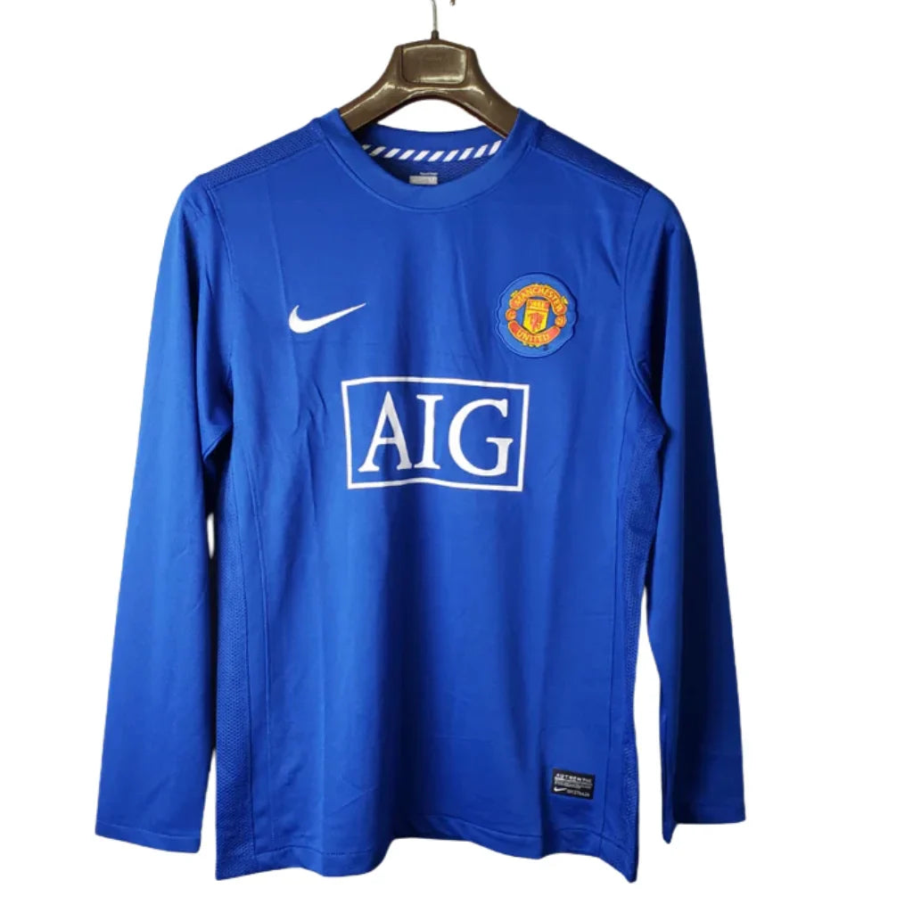 Jersey Long Sleeve Manchester United Azul - 07/08