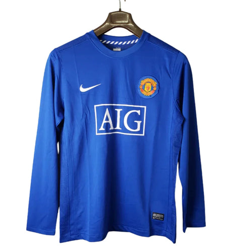 Jersey Long Sleeve Manchester United Azul - 07/08