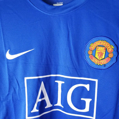 Jersey Long Sleeve Manchester United Azul - 07/08
