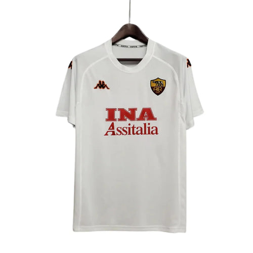 Jersey Roma Retro Branca - 2000/2001