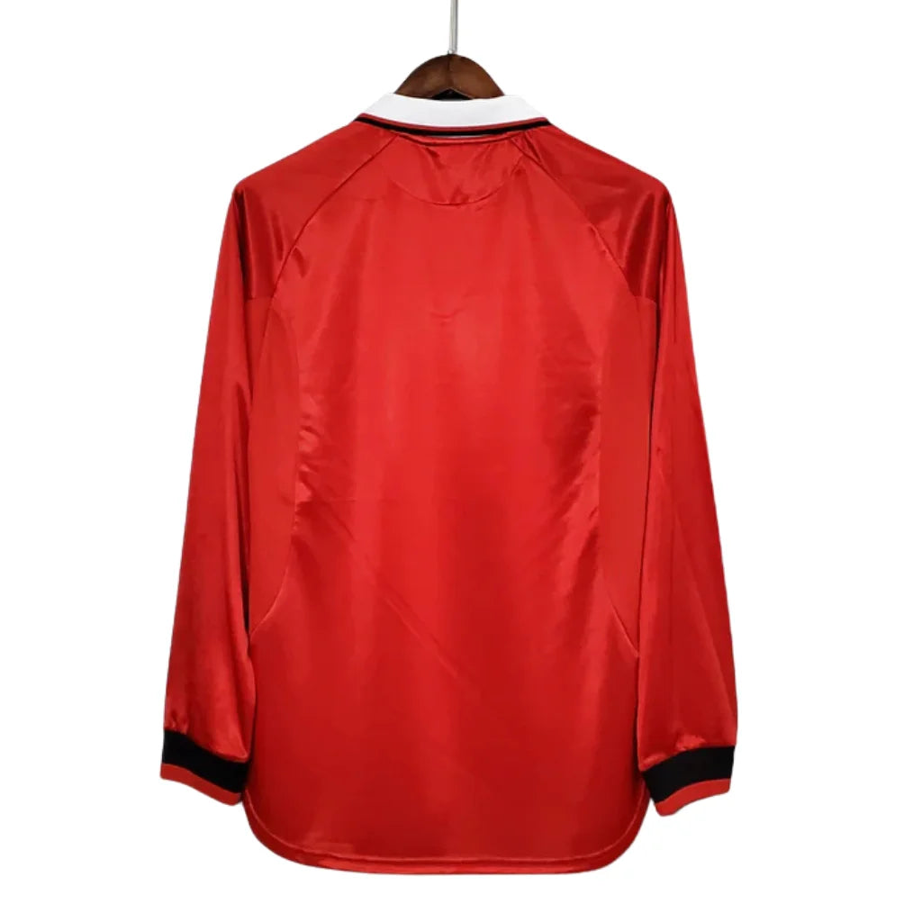 Jersey Long Sleeve Manchester United Vermelho - 1999