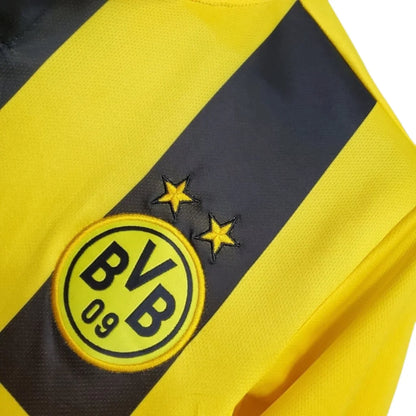 Jersey Borussia Dortmund Retro Amarela e Preta - 12/13