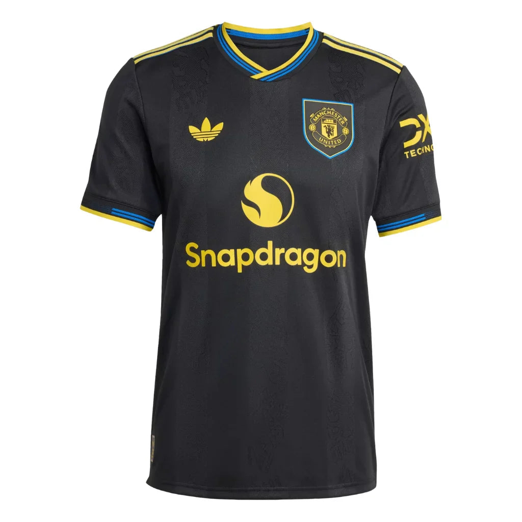 Lançamento Jersey Manchester United III Preta - 25/26