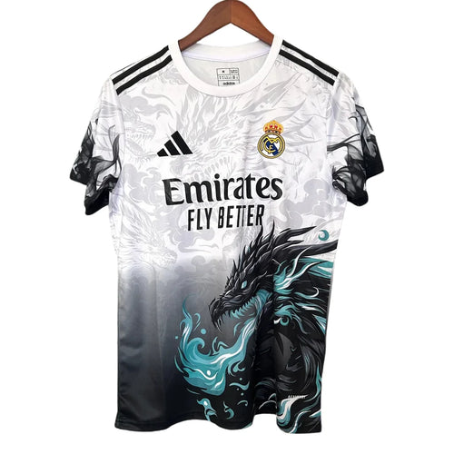 Jersey de futebol branca Real Madrid Dragon Edition - 2025/2026