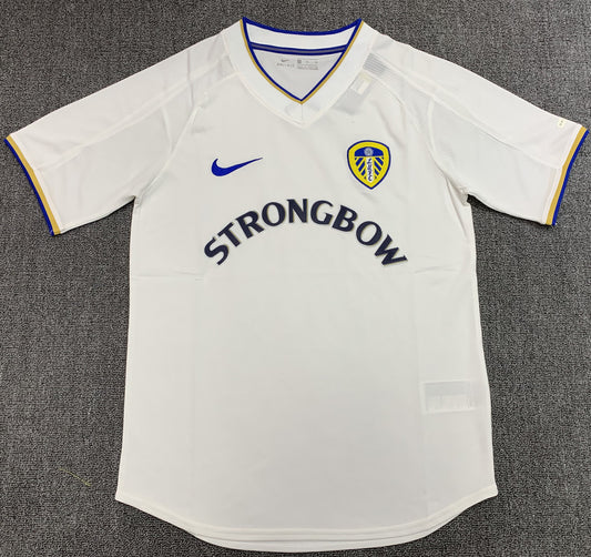 Man's Retro Jersey Leeds United Team Home - 2000/01