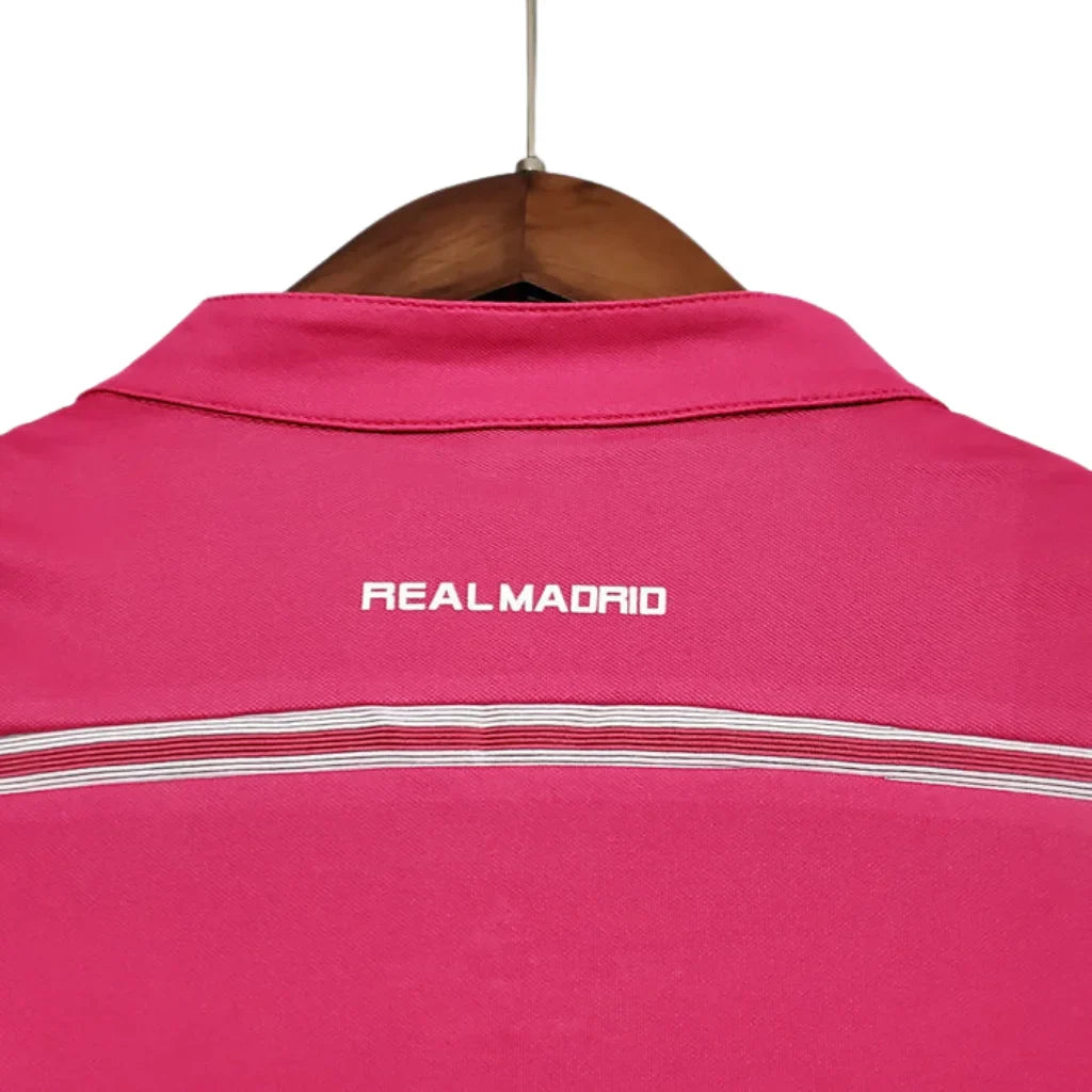 Jersey Manga Longa Real Madrid II Adidas Rosa - 14/15