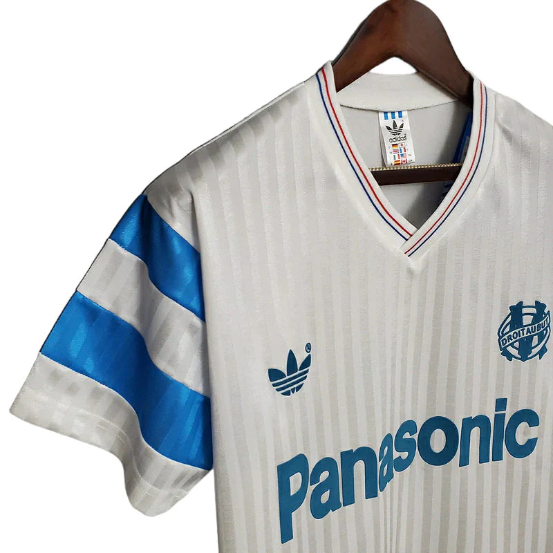 Jersey Marseille Retrô Branca - 1990