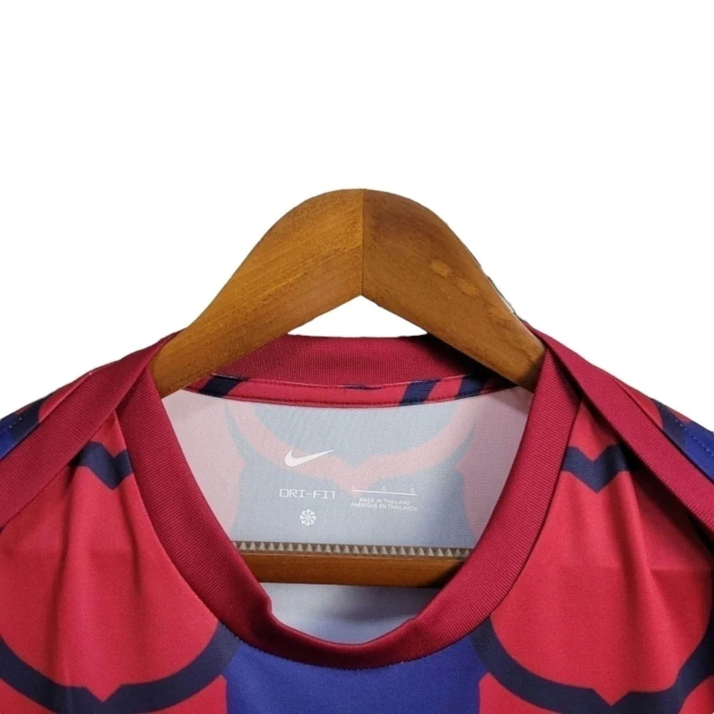 Jersey Barcelona Pré jogo Torcedor Adidas Masculina - 24/25